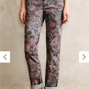 Pilcro Hyphen Floral Patterned Chinos